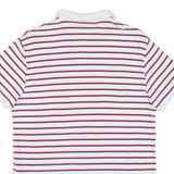 POLO RALPH LAUREN Custom Fit Mens Polo Shirt Red Striped M