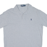 POLO RALPH LAUREN Mens Polo Shirt Grey L