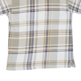NAUTICA Mens Polo Shirt Beige Check S