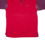 TOMMY HILFIGER Mens Polo Shirt Red L