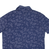 POLO RALPH LAUREN Mens Polo Shirt Blue Paisley S