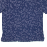 POLO RALPH LAUREN Mens Polo Shirt Blue Paisley S