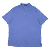 POLO RALPH LAUREN Mens Polo Shirt Blue XL