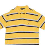 NAUTICA Mens Polo Shirt Yellow M