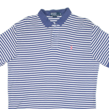 POLO RALPH LAUREN Mens Polo Shirt Blue Striped M