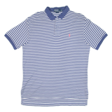 POLO RALPH LAUREN Mens Polo Shirt Blue Striped M