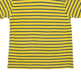 CHAPS RALPH LAUREN Mens Polo Shirt Yellow Striped L