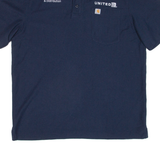 CARHARTT Warehouse And Distribution Mens Polo Shirt Blue L