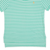 POLO RALPH LAUREN Custom Fit Mens Polo Shirt Blue Striped M