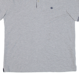 CHAMPION Mens Polo Shirt Grey L