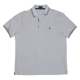CHAMPION Mens Polo Shirt Grey L