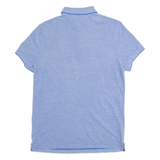 TOMMY HILFIGER Custom Fit Mens Polo Shirt Blue XS