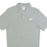 NIKE Mens Polo Shirt Grey XS