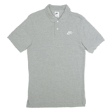 NIKE Mens Polo Shirt Grey XS