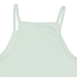 NIKE Cropped Womens Vest Green Sleeveless M