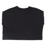 ADIDAS Womens T-Shirt Black Crew Neck M