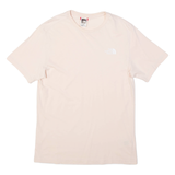 THE NORTH FACE Womens T-Shirt Pink S