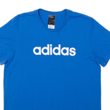 ADIDAS Mens T-Shirt Blue M