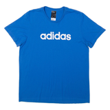 ADIDAS Mens T-Shirt Blue M