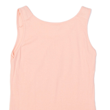 ADIDAS Womens T-Shirt Pink Sleeveless UK 12