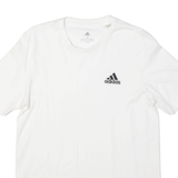 ADIDAS Mens T-Shirt White S