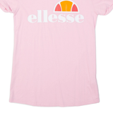 ELLESSE Womens T-Shirt Pink UK 8