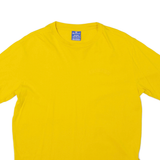 CHAMPION Mens T-Shirt Yellow M