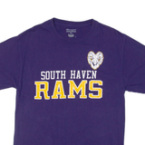 CHAMPION South Haven Rams Mens T-Shirt Purple USA M