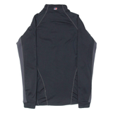 BERGHAUS Womens Jersey Black Long Sleeve 1/4 Zip S