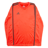 ADIDAS Tango Template Mens Football Shirt Jersey Orange USA Crew Neck M