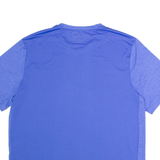 REEBOK Womens T-Shirt Blue Crew Neck XL