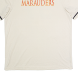 NIKE Marauders Baseball #57 Mens Jersey Cream USA V-Neck XL