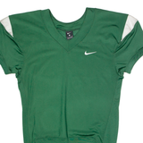 NIKE American Football Mens Jersey Green USA V-Neck L
