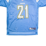 REEBOK San Diego Chargers Home #21 Tomlinson Mens Jersey Blue USA V-Neck XL