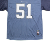 NFL Seattle Seahawks Home #51 Tatupu Boys Jersey Blue USA V-Neck XL