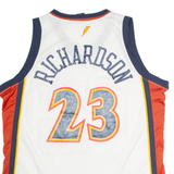 NIKE Golden State Warriors Alternate #23 Richardson Mens Jersey White Sleeveless USA XL