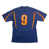 ADIDAS FC Elk Grove #9 Mens Football Shirt Jersey Blue USA V-Neck M