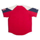 MAJESTIC St Louis Cardinals Mens Jersey Red USA V-Neck 2XL
