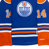REEBOK Edmonton Oilers Home #14 Eberle Womens Jersey Blue USA V-Neck 2XL