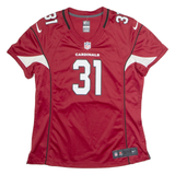 NIKE Arizona Cardinal Home #31 Johnson Womens Jersey Red USA V-Neck L