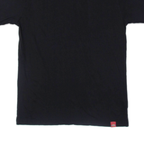 DICKIES Womens T-Shirt Black V-Neck XL