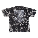 Motorcycle Mens Biker T-Shirt Black L