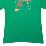 GILDAN Horse Mens T-Shirt Green USA S