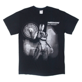 GILDAN Robot Mens T-Shirt Black M