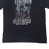 GILDAN Anime Mens T-Shirt Black L