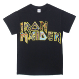 GILDAN Iron Maiden Mens Band T-Shirt Black S