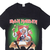GILDAN Iron Maiden Mens Band T-Shirt Black S