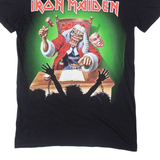 GILDAN Iron Maiden Mens Band T-Shirt Black S