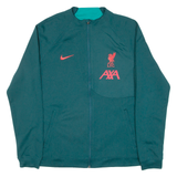 NIKE Liverpool FC Slim Fit Mens Track Jacket Green M