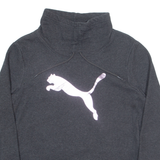 PUMA Womens Sweatshirt Grey High Neck UK 14